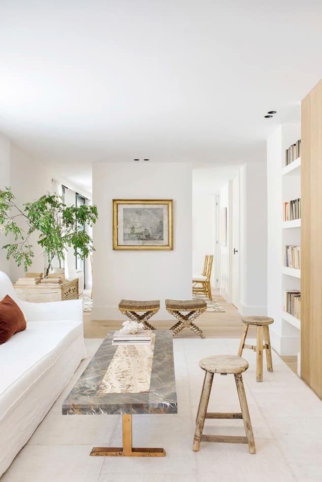 Estudio María Santos Reforma integral y decoración de vivienda minimalista Madrid