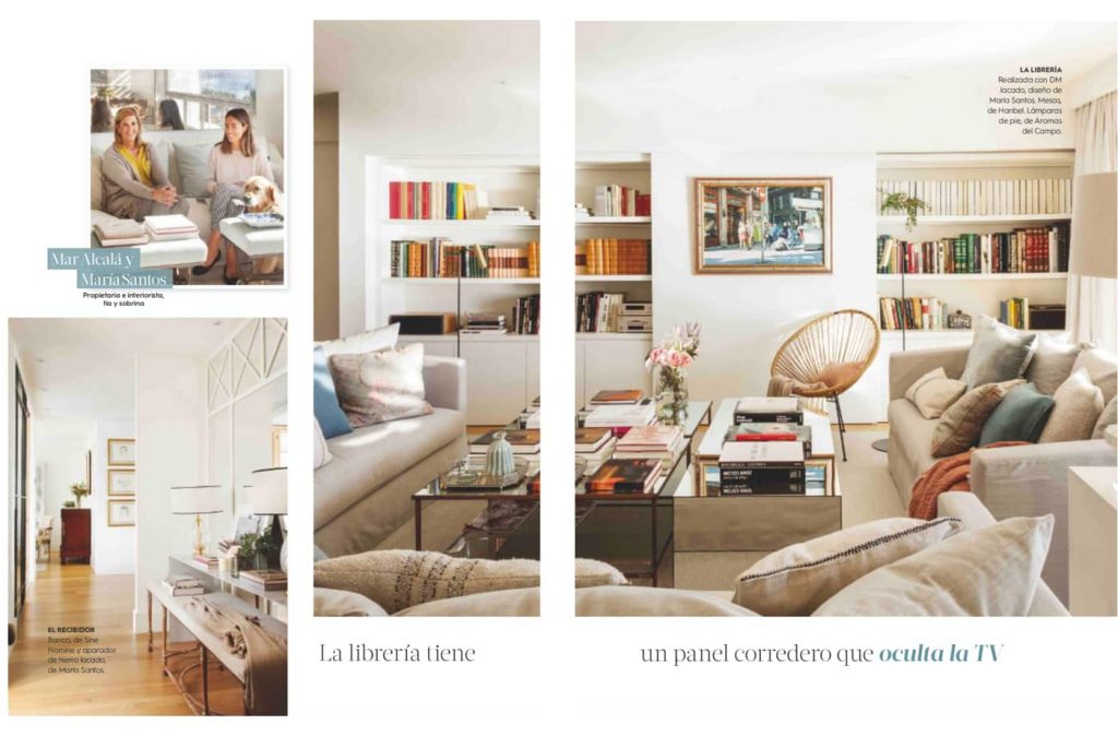 Estudio María Santos Reforma integral y decoración de vivienda minimalista Revista El Mueble Diciembre 2018 La Casa de los espejos
