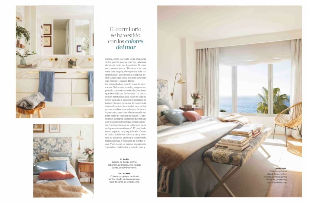 Estudio María Santos Reforma integral y decoración de vivienda minimalista Revista El Mueble Diciembre 2018 La Casa de los espejos